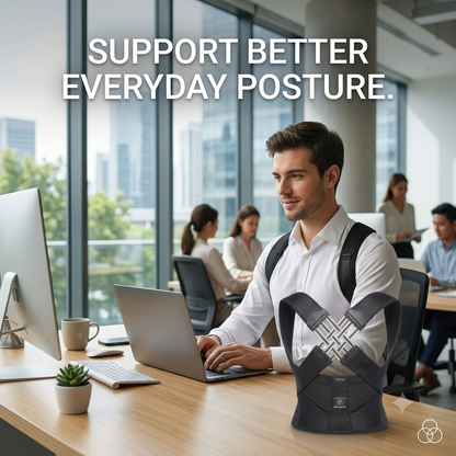 Adjustable Posture Corrector Belt – Breathable Back & Shoulder Support for Everyday Comfort