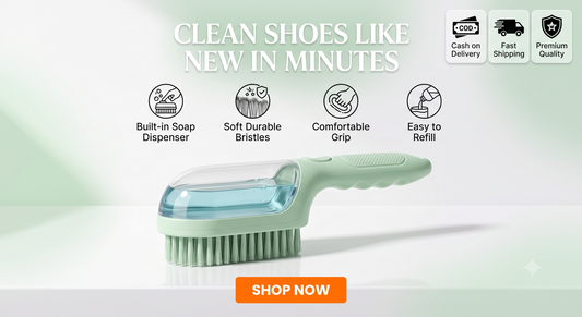 2-in-1 Liquid Dispensing Cleaning Brush