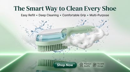 2-in-1 Liquid Dispensing Cleaning Brush