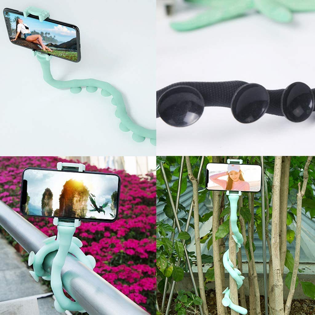 Cute Caterpillar Shape Flexible Mobile Phone Holder