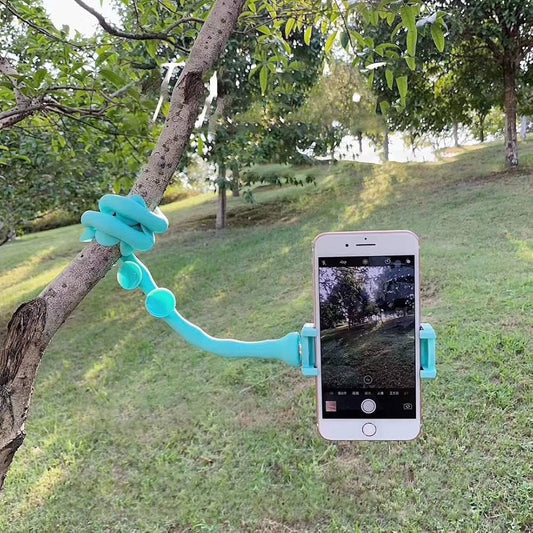 Cute Caterpillar Shape Flexible Mobile Phone Holder