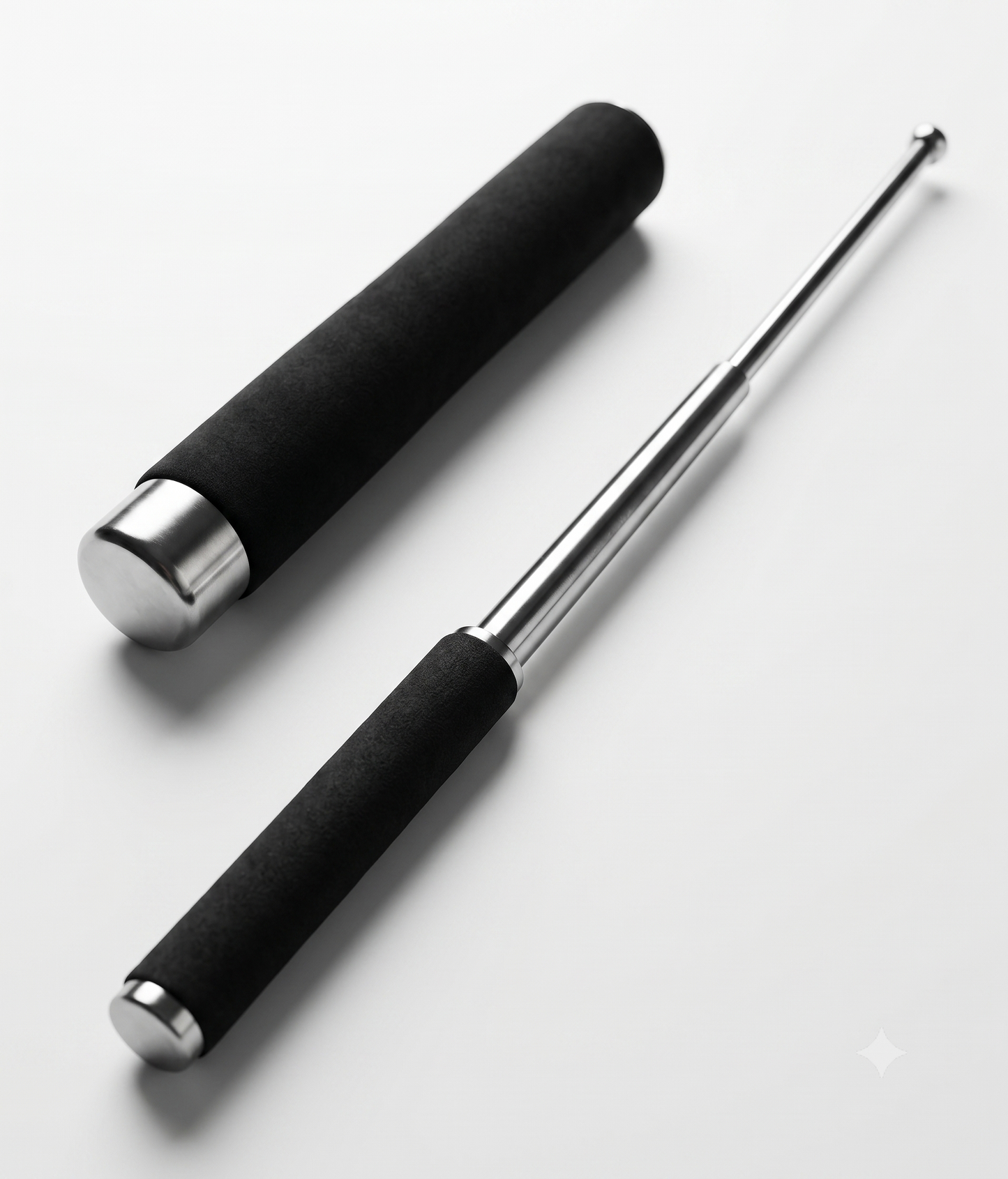 Telescopic Back Scratcher – Extendable Stainless Steel Back & Body Massager with Soft Foam Grip